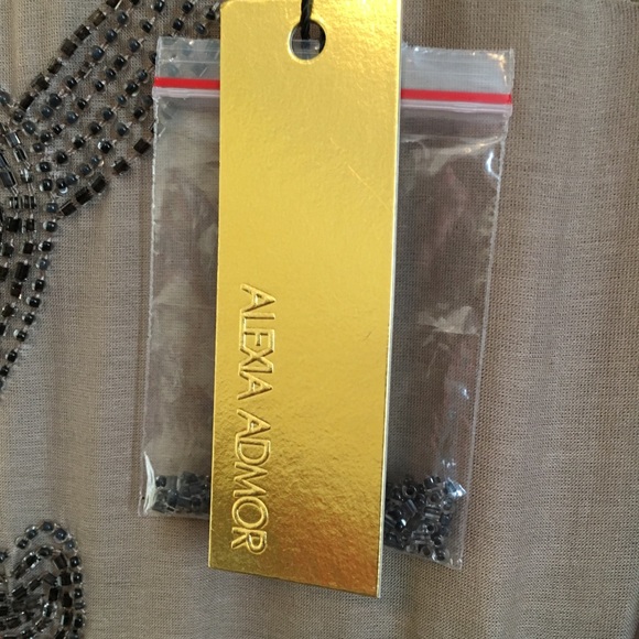 New Alexia Admor beaded shift dress - Picture 4 of 7